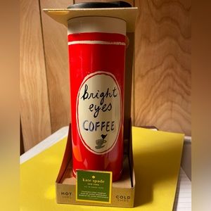 Kate Spade Lenox insulated cup. NEW